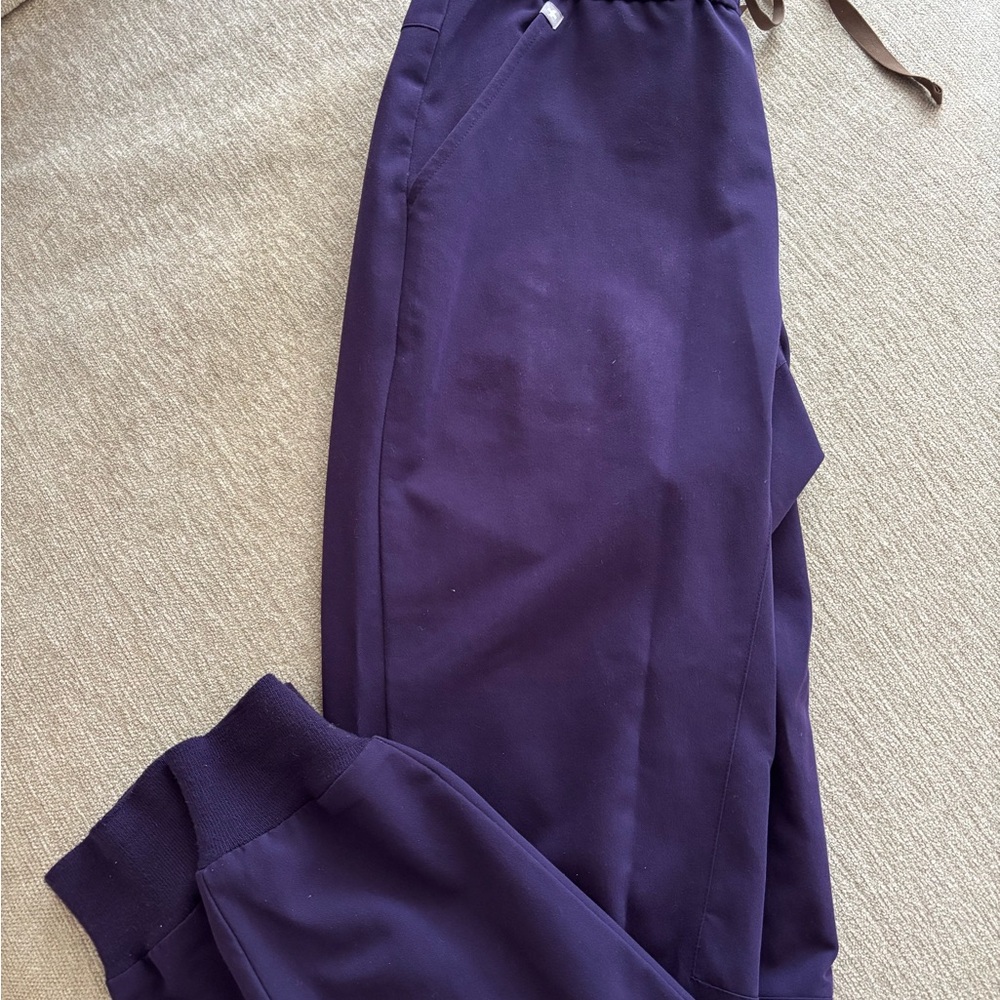 Figs Technical Collection Jogger Pants - Dark Purple